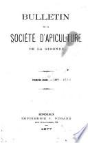Bulletin de la Société d'apiculture de la Gironde
