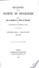 Bulletin de la Société de géographie