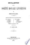 Bulletin de la Société royale linnéenne de Bruxelles