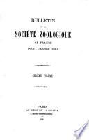 Bulletin de la Société Zoologique de France