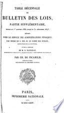 Bulletin des lois de la République française