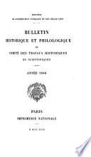 Bulletin historique et philologique