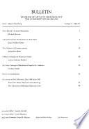 Bulletin - Museums of Art and Archaeology, University of Michigan
