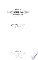 Bulletin of Nazareth College