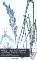 Bulletin of the Agricultural Experiment Station of the University of Tennessee, State Agricultural and Mechanical College