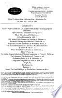 Bulletin of the California Library Association