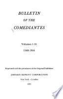 Bulletin of the Comediantes