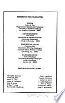 Bulletin of the Comediantes