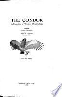 Bulletin of the Cooper Ornithological Club of California