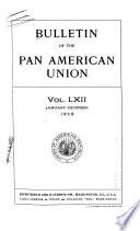 Bulletin of the Pan American Union
