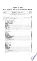Bulletin of the Pan American Union