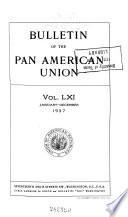 Bulletin of the Pan American Union