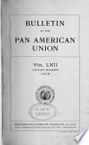 Bulletin of the Pan American Union