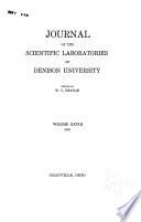 Bulletin of the Scientific Laboratories of Denison University