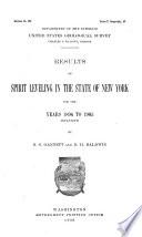 Bulletin of the United States Geological Survey