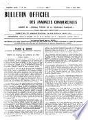 Bulletin officiel des annonces civiles et commerciales