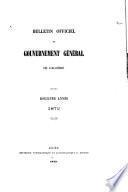 Bulletin officiel du gouvernement général de l'Algérie