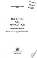 Bulletin on Narcotics