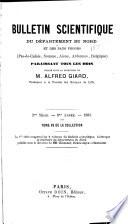 Bulletin scientifique de la France et de la Belgique