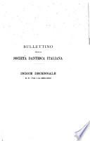 Bullettino della Società dantesca italiana
