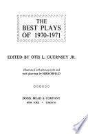 Burns Mantle Best Plays and the Year Book of the Drama in America