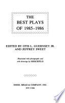 Burns Mantle Best Plays and the Year Book of the Drama in America