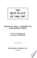 Burns Mantle Best Plays and the Year Book of the Drama in America