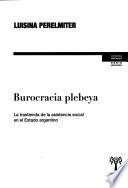 Burocracia plebeya