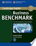 Business Benchmark Pre-intermediate to Intermediate BULATS Student's Book