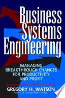 Business Systems Engineering