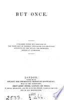 But once [by J.A. Sargant].