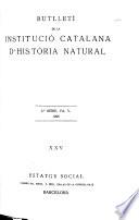 Butlletí de la Institució Catalana d'Història Natural