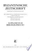 Byzantinische Zeitschrift