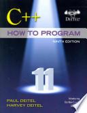 C++ How to Program