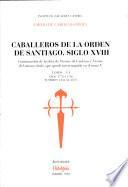 Caballeros de la Orden de Santiago, siglo XVIII: Años 1778 a 1788, números 1,856 al 2,073