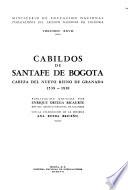 Cabildos de Santafé de Bogotá