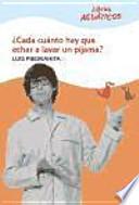 CADA CUANTO HAY QUE ECHAR A LAVAR UN PIJAMA (ACUATICO) CV08