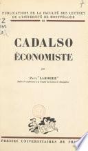 Cadalso économiste