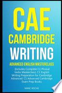 CAE Cambridge Writing