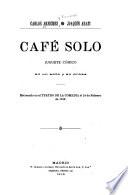 Café solo