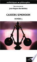 Cahiers Simondon