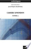 CAHIERS SIMONDON