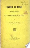 Caino e le spine secondo Dante e la tradizione popolare