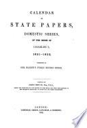 Calendar of state papers