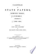 Calendar of State Papers
