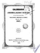Calendario astronómico, religioso y recreativo de las Islas Baleares Mallorca, Menorca é Ibiza para el año 1857