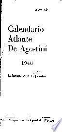 Calendario-atlante de Agostini