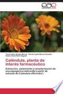 Caléndula, planta de interés farmacéutico