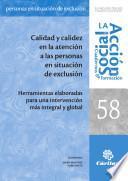 Calidad y calidez en la atención a las personas en situación de exclusión
