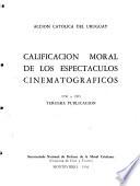 Calificación moral de los espectáculos cinematográficos, 1950-1955